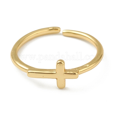Anelli gemelli in ottone&nbsp;RJEW-L100-005G-1