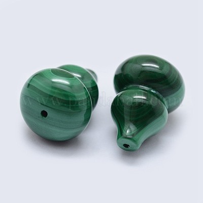 Природные малахит бисер G-F571-13-1