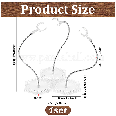 Держатели для пластиковых моделей в собранном виде&nbsp;ODIS-WH0030-133B-1