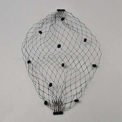 Нейлоновая сетчатая вуаль для лица&nbsp;OHAR-WH0034-09B-01-1