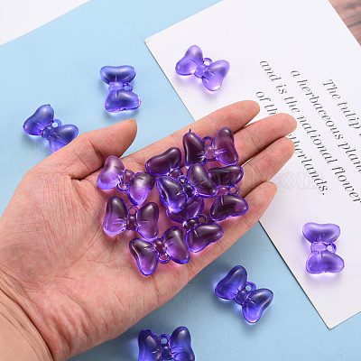 Прозрачные акриловые подвески TACR-T024-02BB-936-1