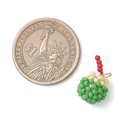 Стеклянные подвески из бисера&nbsp;PALLOY-MZ01250-1