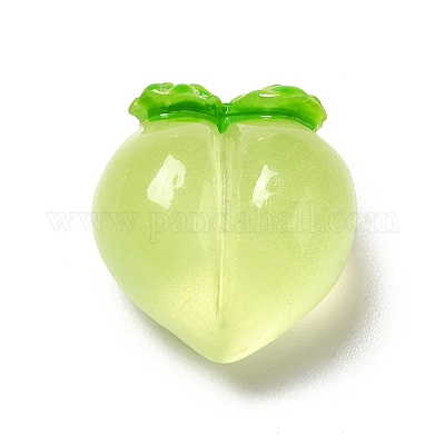 Светящиеся полупрозрачные кабошоны из смолы&nbsp;RESI-B015-19C-1