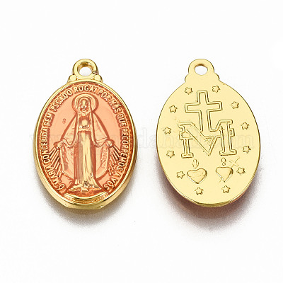 Латунь эмаль подвески&nbsp;KK-S345-179E-1