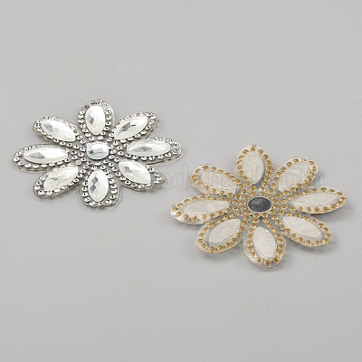 Горячая фиксация стразов (клей-расплав на обратной стороне) DIY-WH0568-69B-1