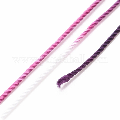 5 рулон 12-слойных сегментных окрашенных полиэфирных шнуров&nbsp;WCOR-P001-01B-01-1