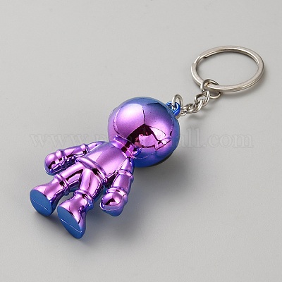 Llavero de plástico&nbsp;KEYC-WH0029-97D-1