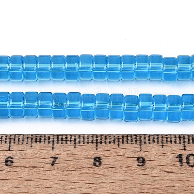 Transparente Glasperlen Stränge&nbsp;GLAA-N026-3x6mm-T10-1