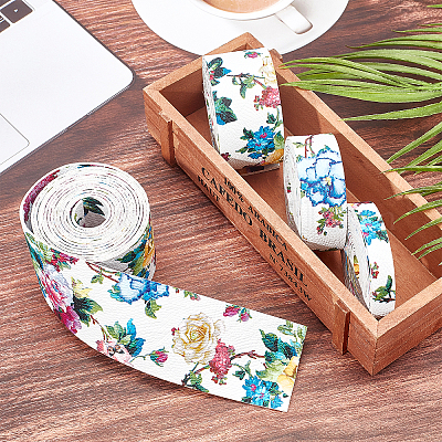 Shop GORGECRAFT Double Sided Printed Leather Strap Strip 1-1/2 Inch Wide 79  Inch Long Flower White Leather Belt Strips Wrap Flat Cord for DIY Crafts  Projects Clothing Jewelry Wrapping Making Bag Handles
