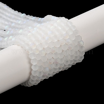 Прозрачные стеклянные бусины&nbsp;LS-EGLA-A044-T6mm-MB19-1