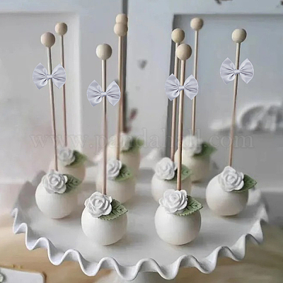 30 шт. бант из полиэстера&nbsp;DIY-AR0005-11B-1