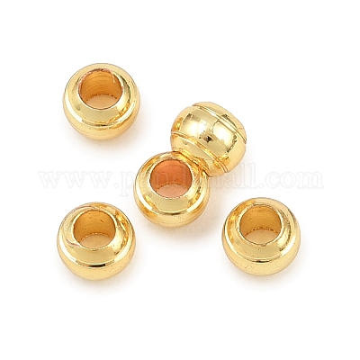 Латунные бусины&nbsp;KK-H093-04G-1