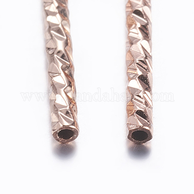 Бисера латунной трубки&nbsp;LS-KK-K197-B-35RG-1