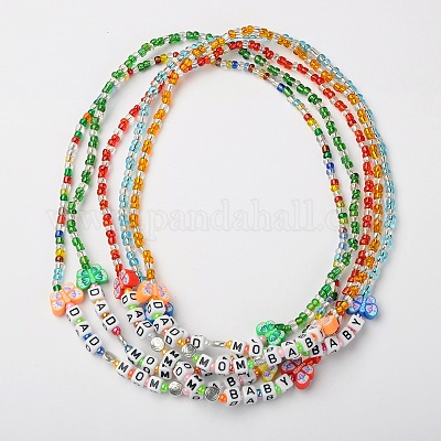 Collares de polímero arcilla hechas a mano para niños al mayor para bisuterías - Es.Pandahall.com