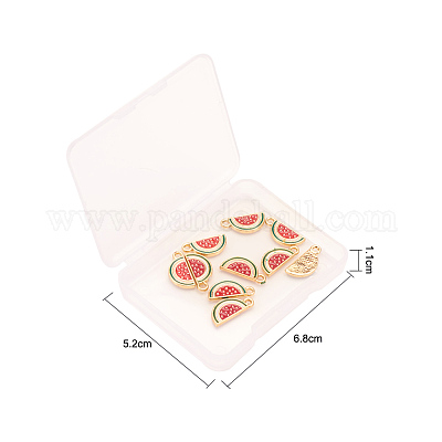 Pendentifs d'émail en alliage&nbsp;ENAM-YW0001-05KCG-1