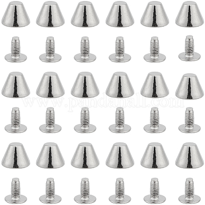 30 шт. конические заклепки из сплава&nbsp;FIND-GF0008-58P-1