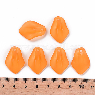 Прозрачные матовые акриловые подвески&nbsp;MACR-S371-03A-724-1