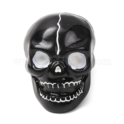 Totenkopf-Ornamente aus Kunstharz für DIY-Dekorationen&nbsp;RE-CBA66CF-01A-1