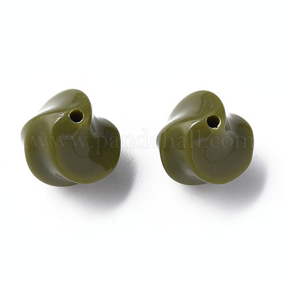 Непрозрачные акриловые бусины&nbsp;MACR-S373-139-A12-1