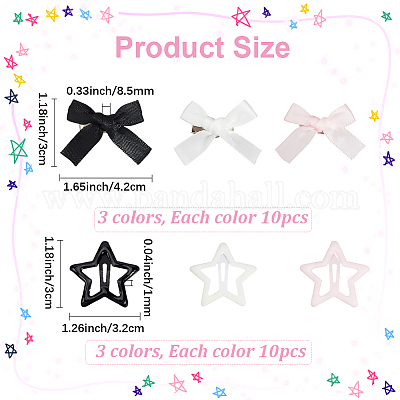 30 шт. 3 цвета&nbsp;OHAR-SP0001-03-1