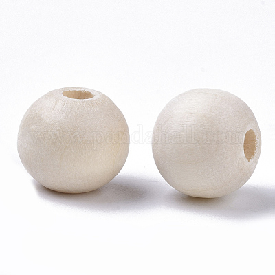 Wholesale Unfinished Natural Wood Beads 