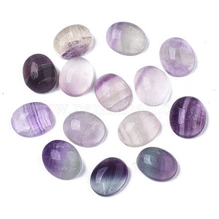 Cabochons en fluorite violette naturelle X-G-N0326-013-1