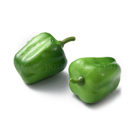 Мини-пена имитация болгарского перца DJEW-WH0063-37A-1