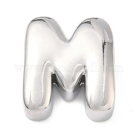 Латунные бусины с инициалами KK-B167-27P-01M-1