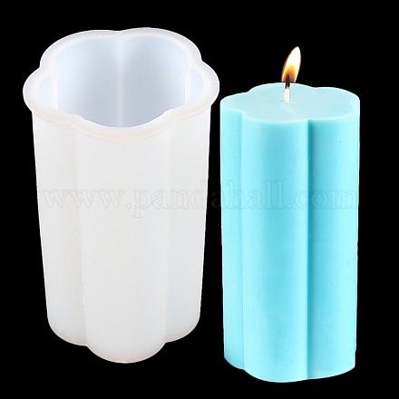 Moldes de silicona para velas perfumadas de flores DIY-K047-10-1