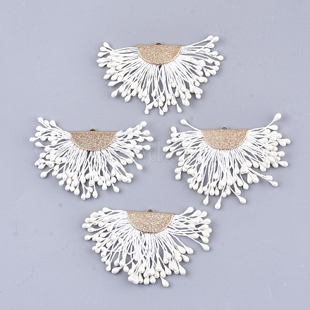 Algodon poli (poliéster algodón) decoraciones colgantes borla FIND-T041-03-1