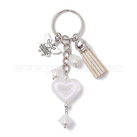 Porte-clés acrylique coeur KEYC-JKC00711-01-1