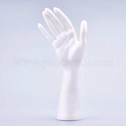 Exhibición de la mano femenina del maniquí de plástico BDIS-K005-04-1