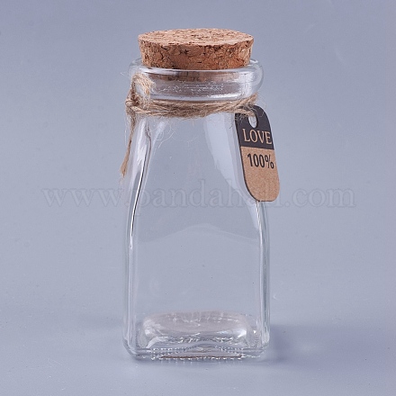 Botella de vidrio CON-WH0066-01-1