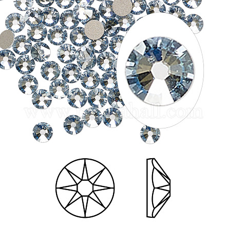 Diamantes de imitación de cristal austriaco X-2088-SS20-001BLSH(F)-1
