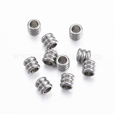 316 Stainless Steel Spacer Beads STAS-H376-58-1