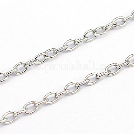 304 Stainless Steel Cable Chains CHS-O005-19A-1