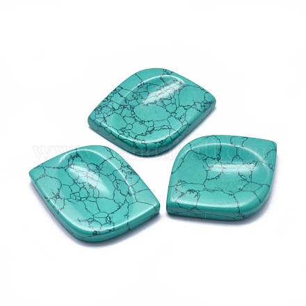 Masseur synthétique turquoise DJEW-F007-F01-1