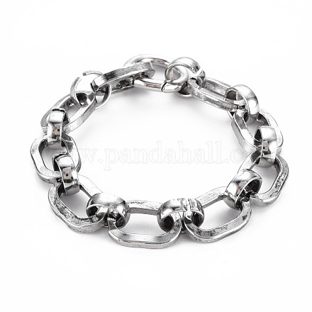 Bracelets de chaîne en alliage pour hommes BJEW-N015-001-1