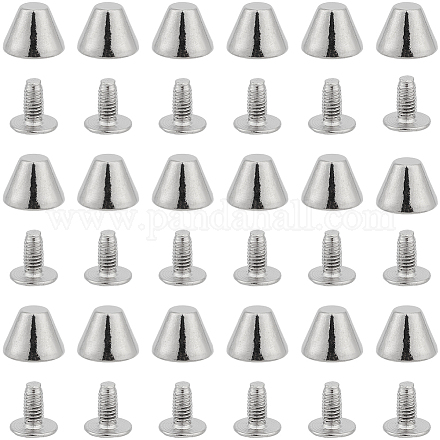 30 шт. конические заклепки из сплава&nbsp;FIND-GF0008-58P-1