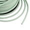 40M Nylon Coated 304 Stainless Steel Braided Wires, Round, Honeydew, 3mm, 9 Gauge, about 131.23 Feet(40m)/Roll