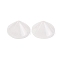 Natural Quartz Crystal Rock Crystal Cabochons, Cone, 30x17.5mm