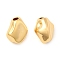 Brass Beads, Nuggets, Nickel Free, Real 18K Gold Plated, 6.6x5.5x4.5mm, Hole: 1mm