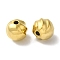 304 Stainless Steel Beads, Round, Golden, 10x9mm, Hole: 2mm