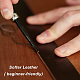 Плоский шнур из микрофибры из искусственной кожи LC-WH0006-07A-02-6