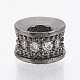 Perles de zircone cubique micro pave en Laiton ZIRC-S058-85B-1