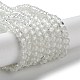 Chapelets de perles en verre craquelé X-CCG-Q001-4mm-01-2