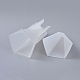 Moldes de silicona y plástico de vela de aromaterapia pentagonal diy 2pcs DIY-F048-08-2