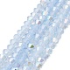 Chapelets de perles en verre peint DGLA-F029-J2mm-A-2