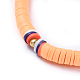 Colliers de foulard en perles de polymère faites main en pâte polymère NJEW-JN02446-02-2