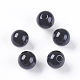 Perles d'onyx noir naturel G-K275-13-4mm-2